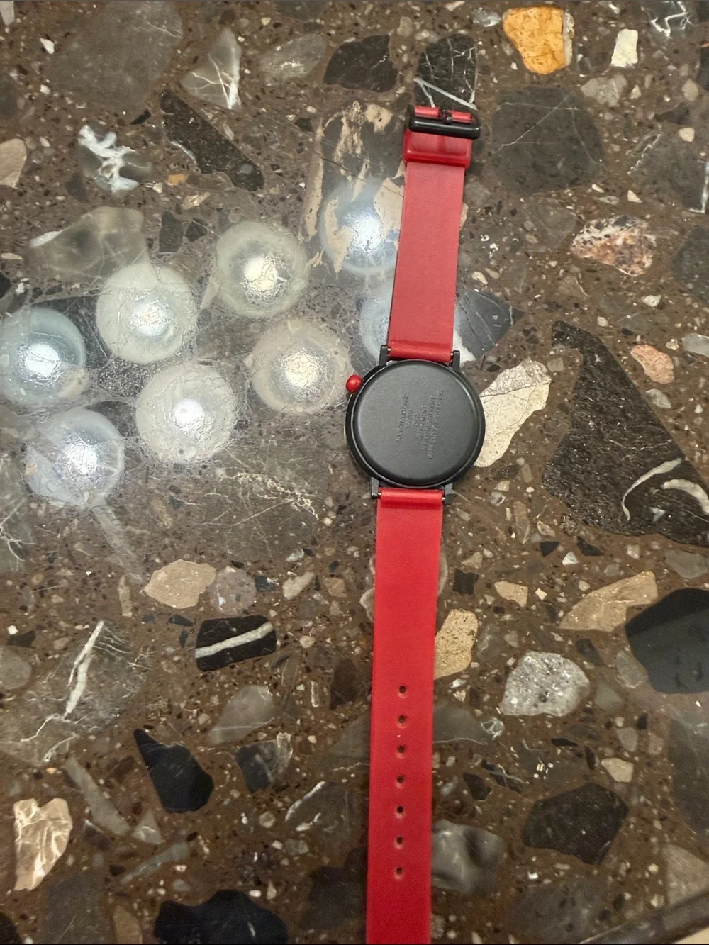 Armitron Red Strap Garfield Dial Watch - Picture 3 of 3